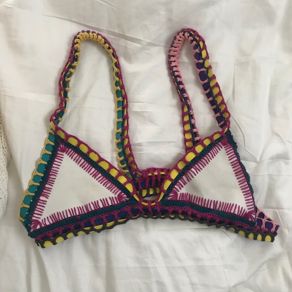 KIINI crotchet top size M